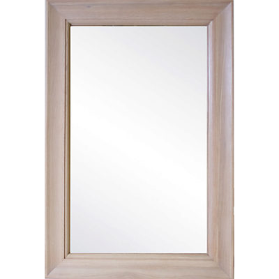 Neptune Henley Oak Mirror, H82 x W56cm